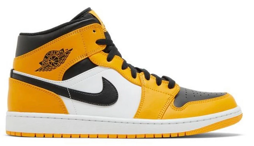 Air Jordan 1 Mid 'Reverse Yellow Toe'