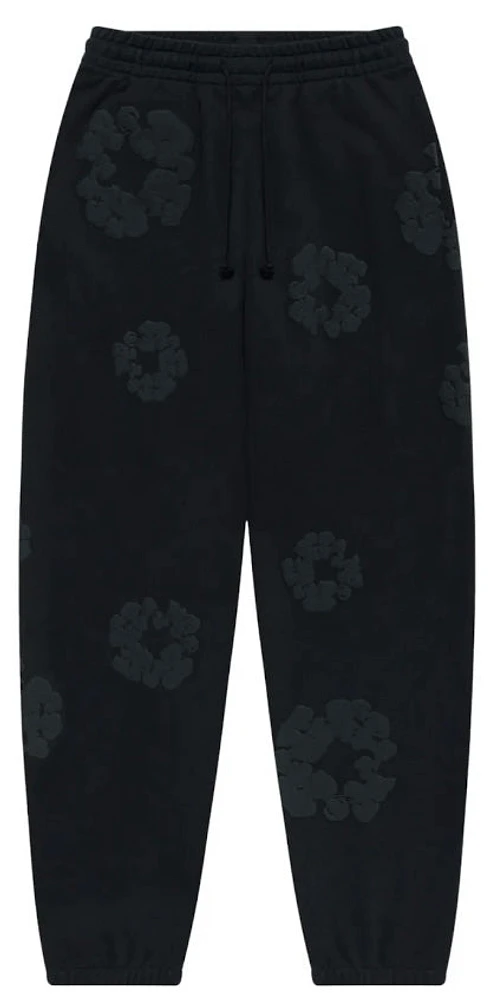 Denim Tears Cotton Wreath Pant Black Monochrome
