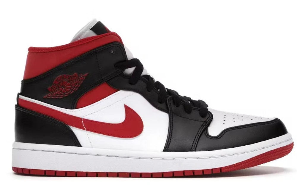 Air Jordan 1 Mid 'Black Gym Red'