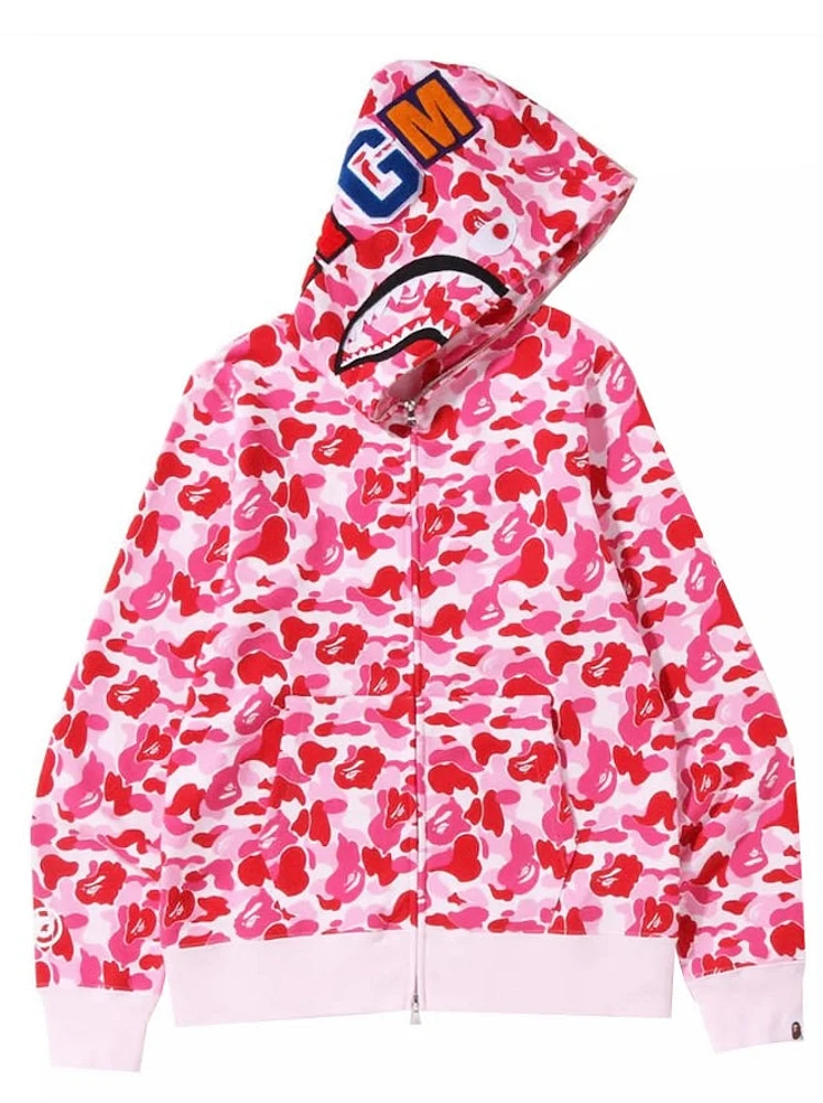 Bape Pink Camo Zip Up