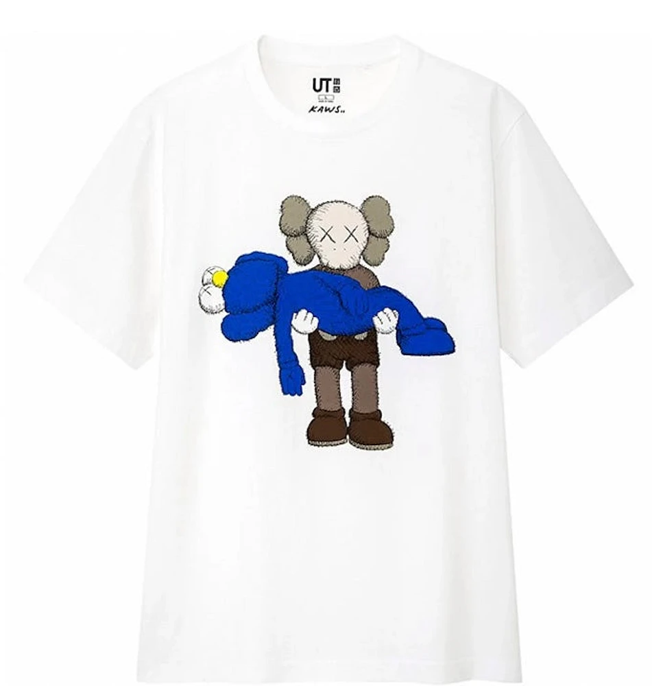 Kaws x Uniqlo gone white tee