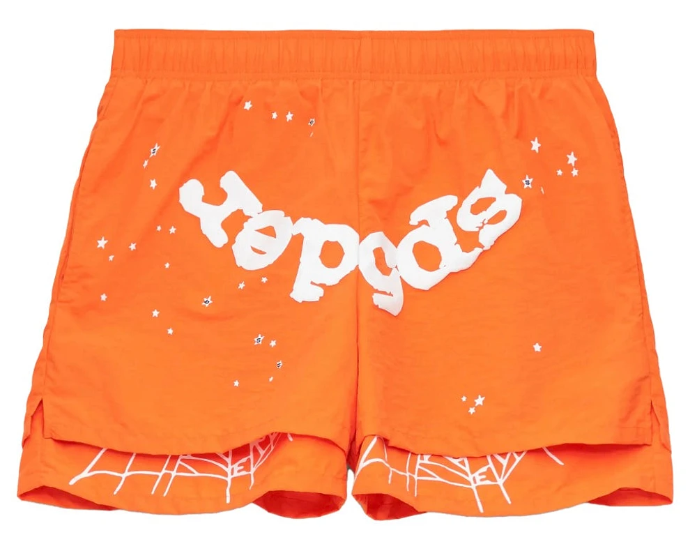 Sp5der Legacy Shorts Orange