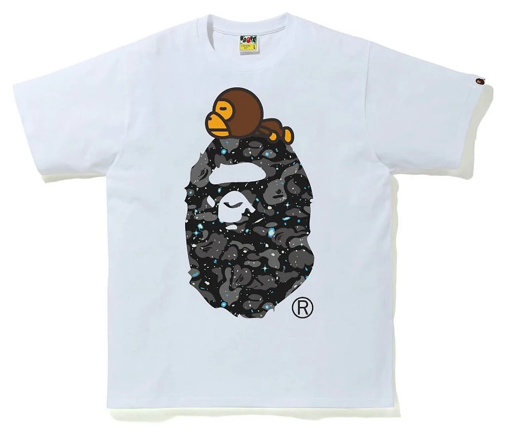 Bape ABC Space Camo Tee White