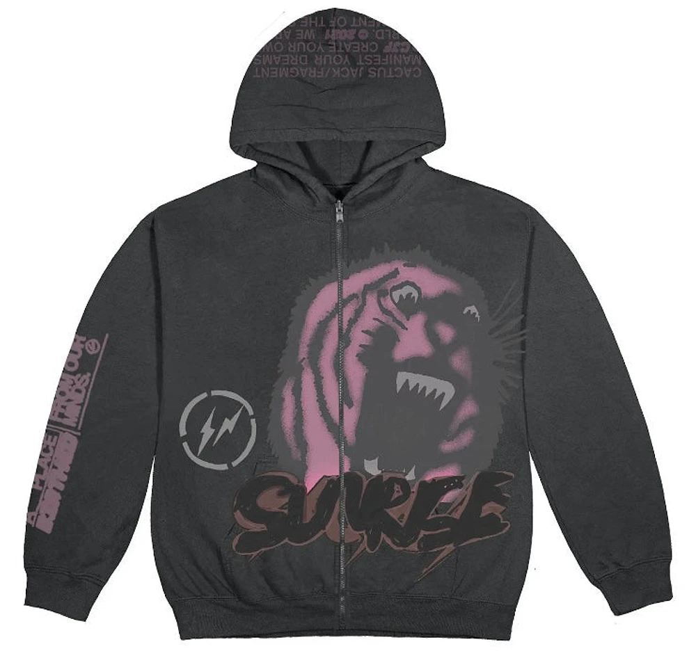 Travis Scott For fragment zip up