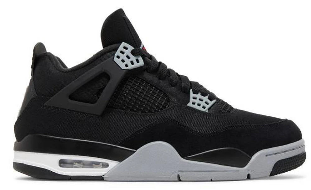 Air Jordan 4 Retro SE GS 'Black Canvas'