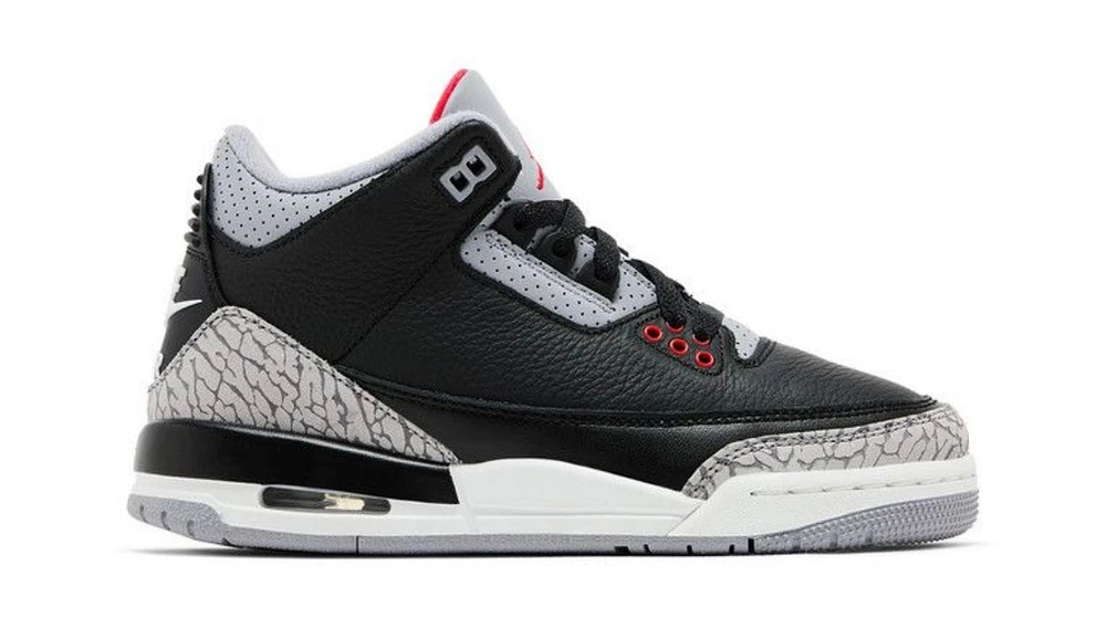 Air Jordan 3 Retro OG GS 'Black Cement' 2024