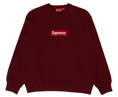Supreme Box Logo Crewneck 'Cardinal'