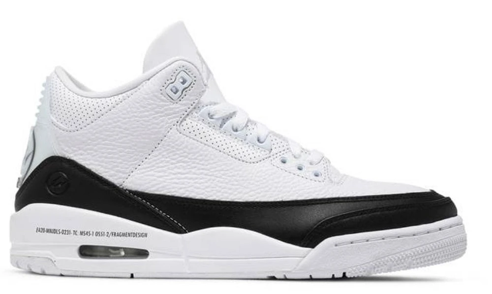 Fragment Design x Air Jordan 3 Retro SP 'White'