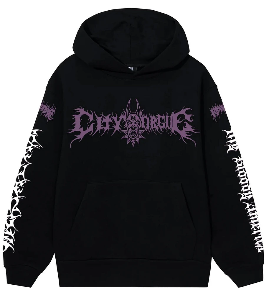 Revenge Metal Tour hoodie Black Purple