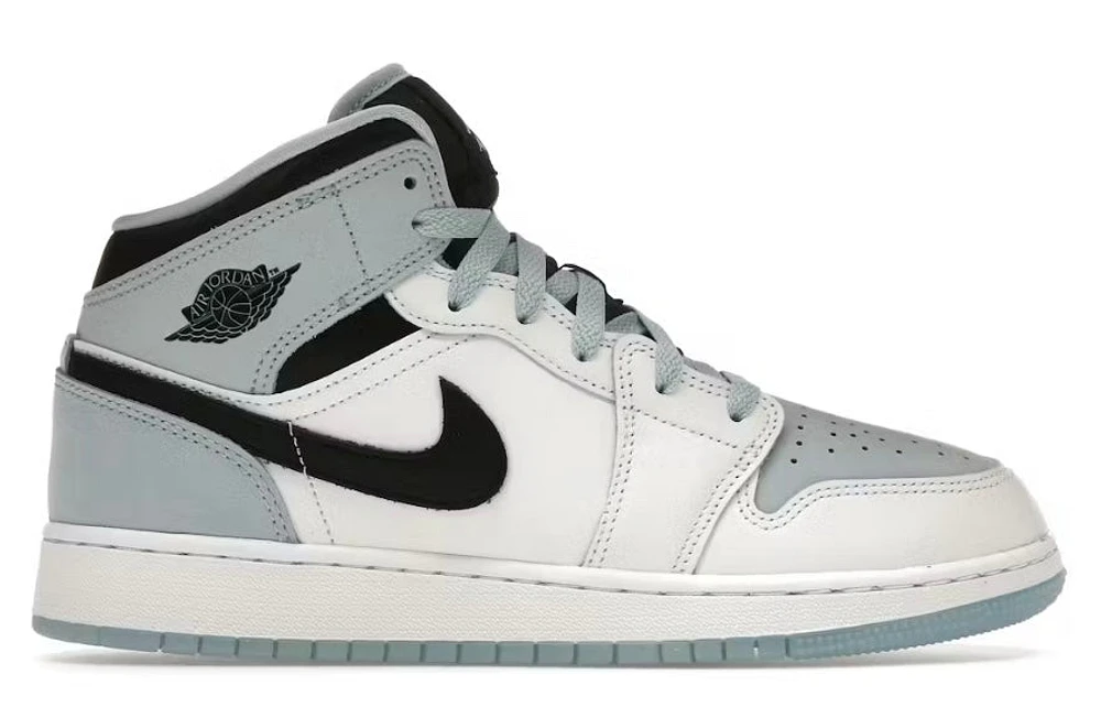 Air Jordan 1 Mid SE GS 'White Ice Blue'