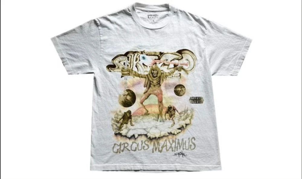 Travis Scott Utopia Tour Skitzo Circus Maximus Tee