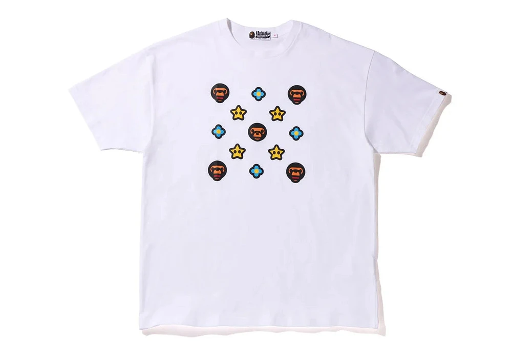 BAPE Milo Monogram Tee 'White'