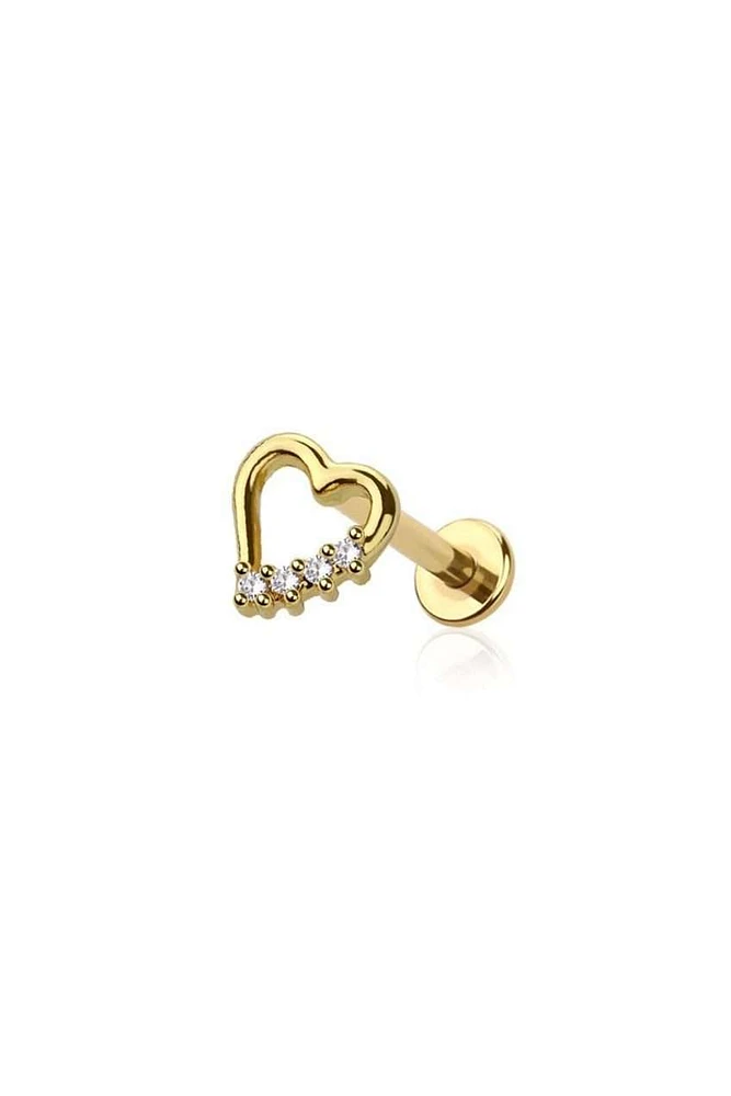 PREMIUM Valentine Heart Flat Back 16g