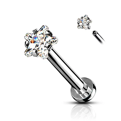 PREMIUM Claw-Set Star Flat Back 16g