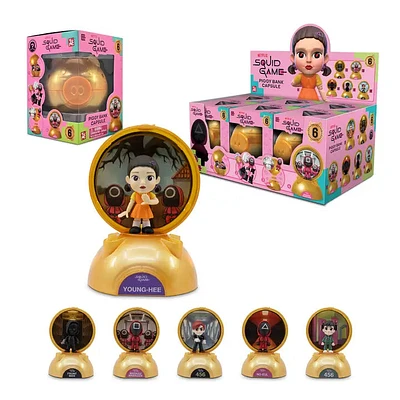Squid Game Piggy Bank Mystery Capsule