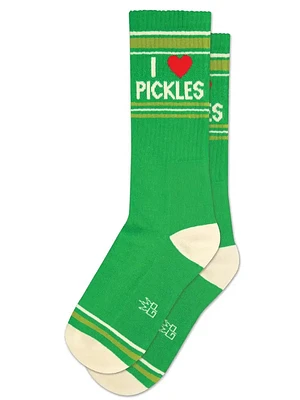 I ??  Pickles Gym Crew Socks