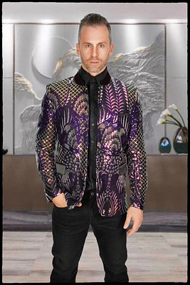 Sequin Blazer