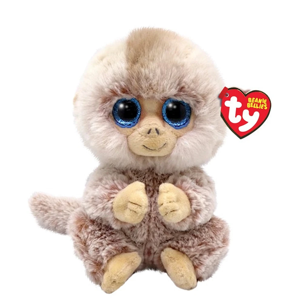 Stubby Tan Monkey 8 Inches