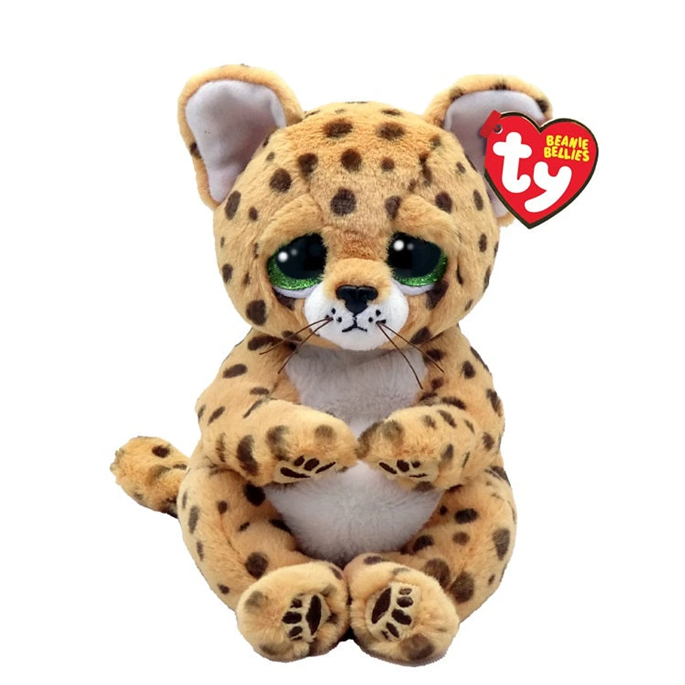 Lloyd- Leopard Tan Belly Plush 8 Inches