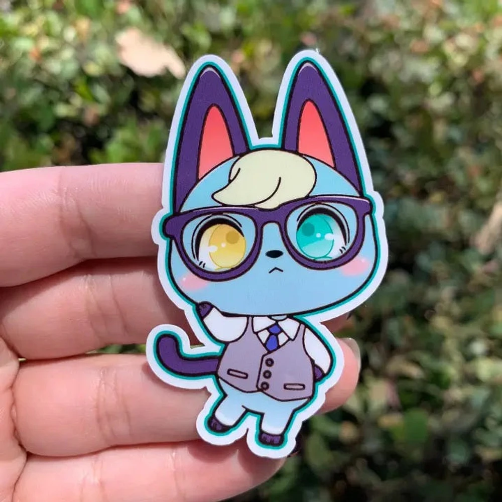 Raymond Animal Crossing Vinyl Sticker
