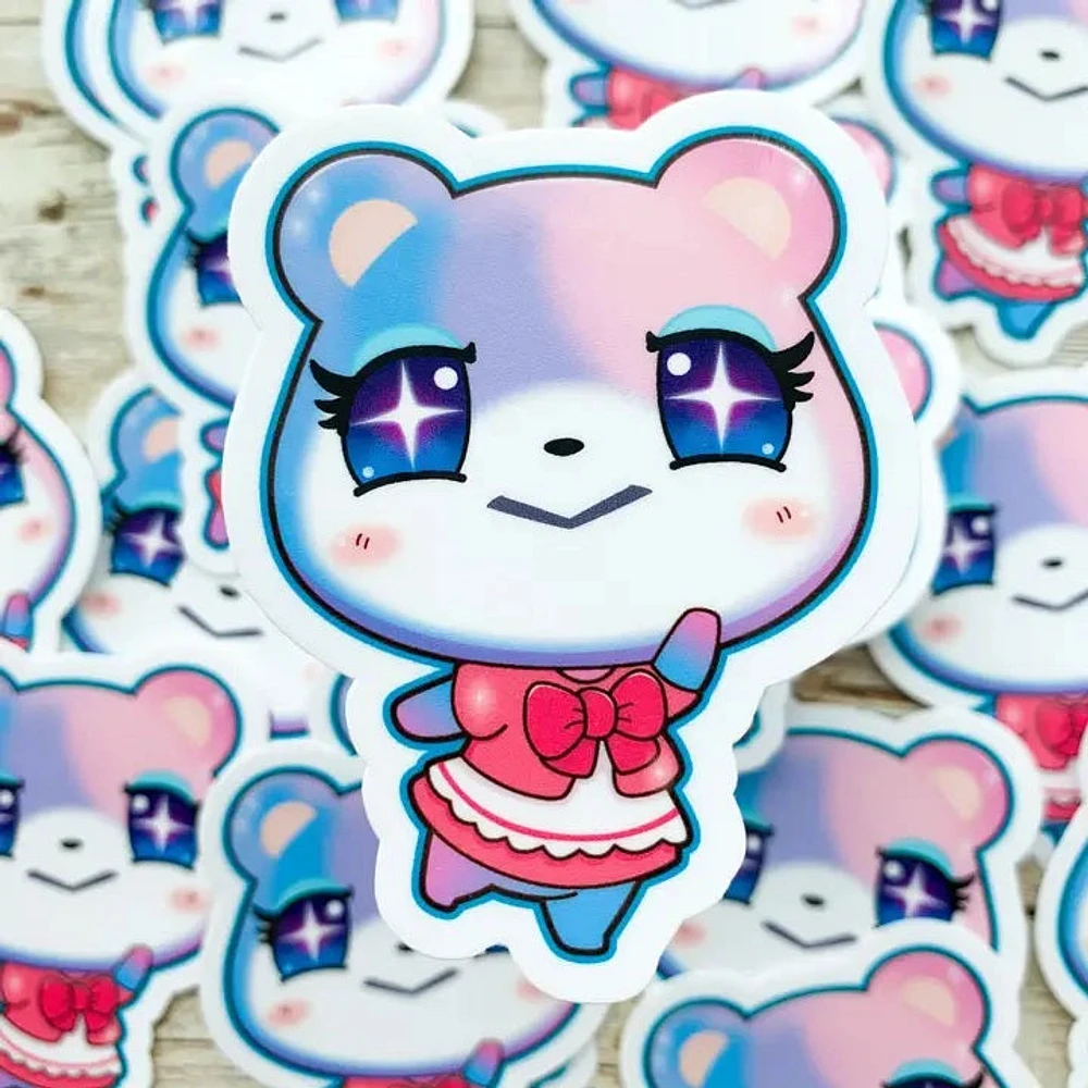 Judy Animal Crossing Vinyl Sticker