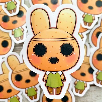 Coco Animal Crossing Vinyl Sticker