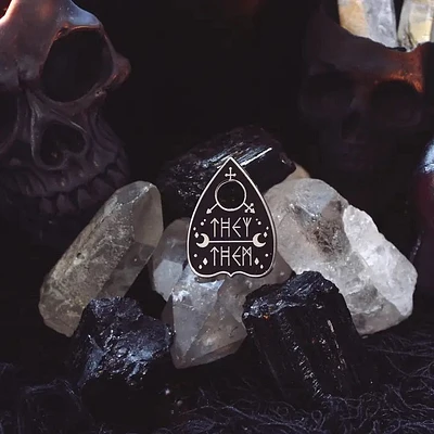 They Them Pronoun Plamchette Pin