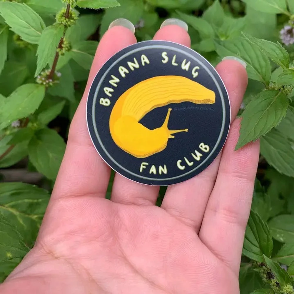 West Coast Banana Slug Sticker