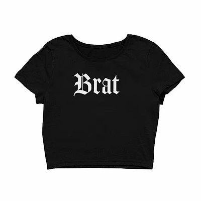 Brat Cropped Ts-Shirt