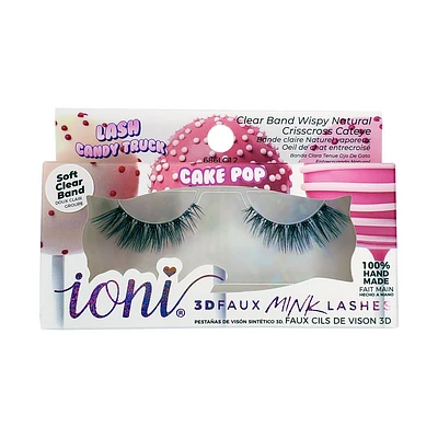 Clear Band wispy Crisscross Cateye Lashes