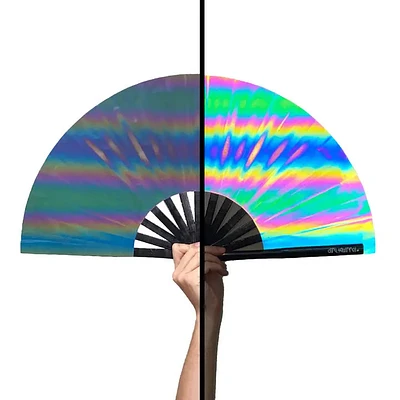 Reflective Rainbow Fan