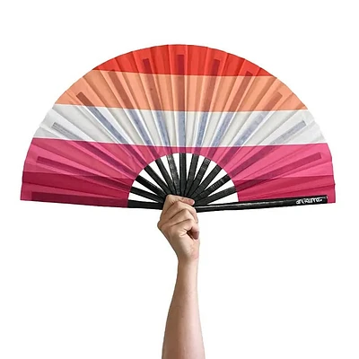 Lesbian Flag Fan