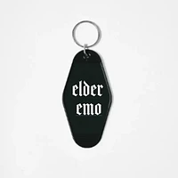 Elder Emo Motel Keychain
