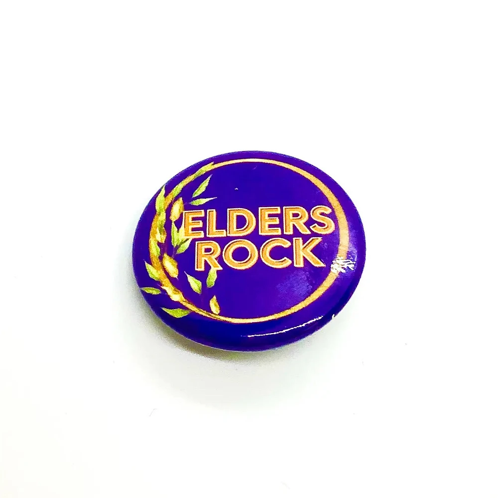 Elders Rock Pin
