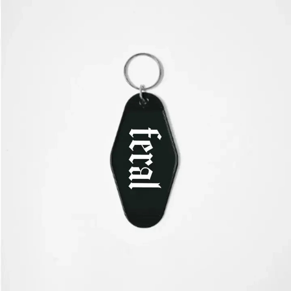 Feral Motel Keychain