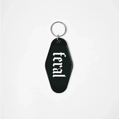 Feral Motel Keychain