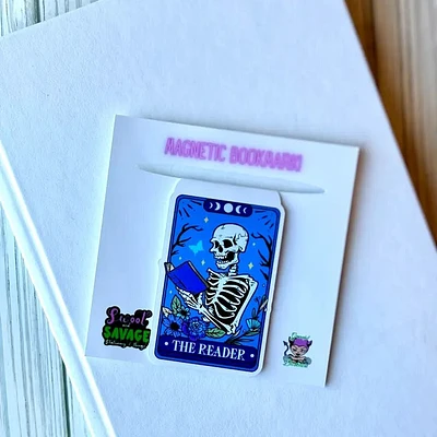 The Reader Tarot Card Magnetic Bookmark