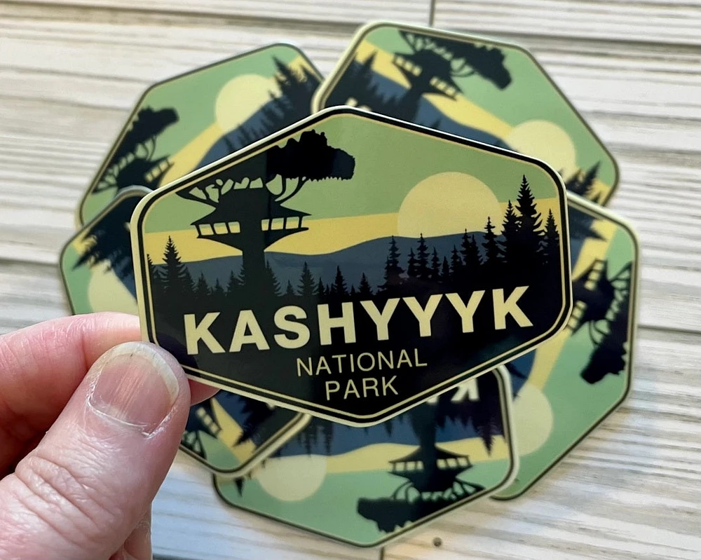 National Park Kashyyyk Vinyl Sticker