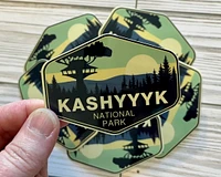 National Park Kashyyyk Vinyl Sticker