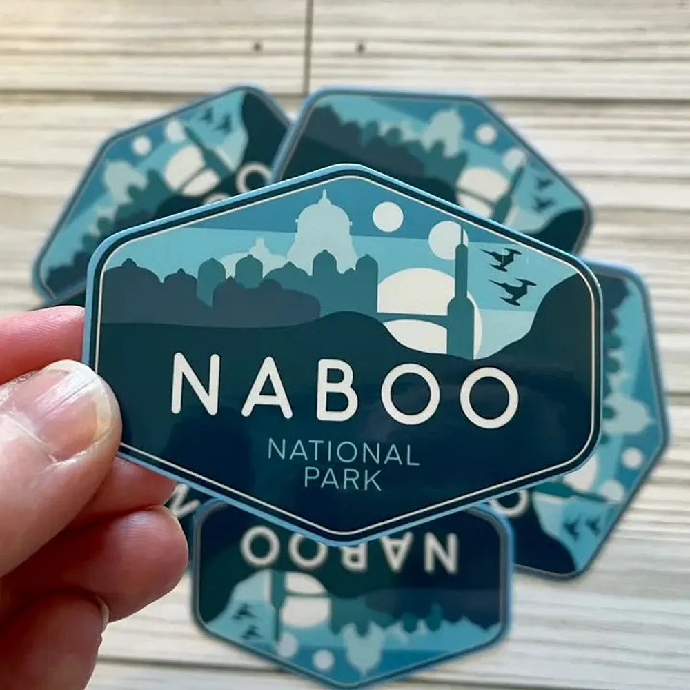 National Park Naboo Vinyl Sticker