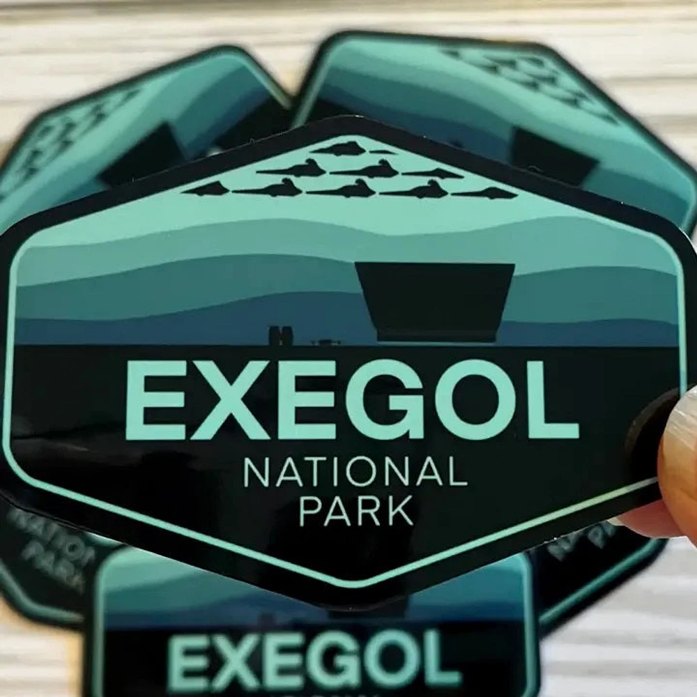 National Park Exegol Vinyl Sticker