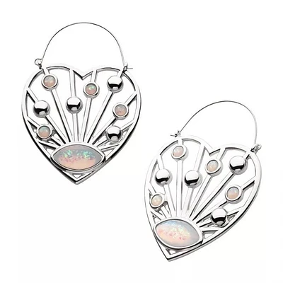 Hear Shape Opalite Hangers
