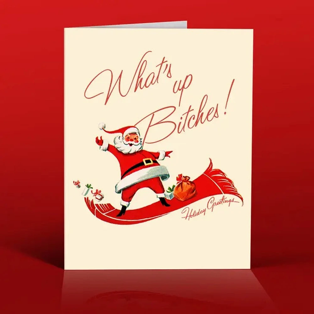 Santa Bitches Card