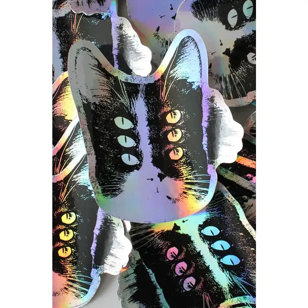 Meow Meow Holo Sticker
