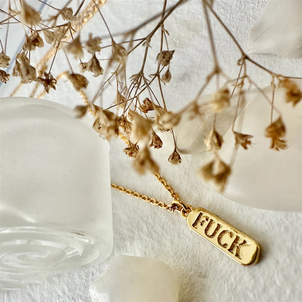 Dire Straits Salty Necklace
