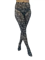 Rip Reaper Skull Printed Tights
