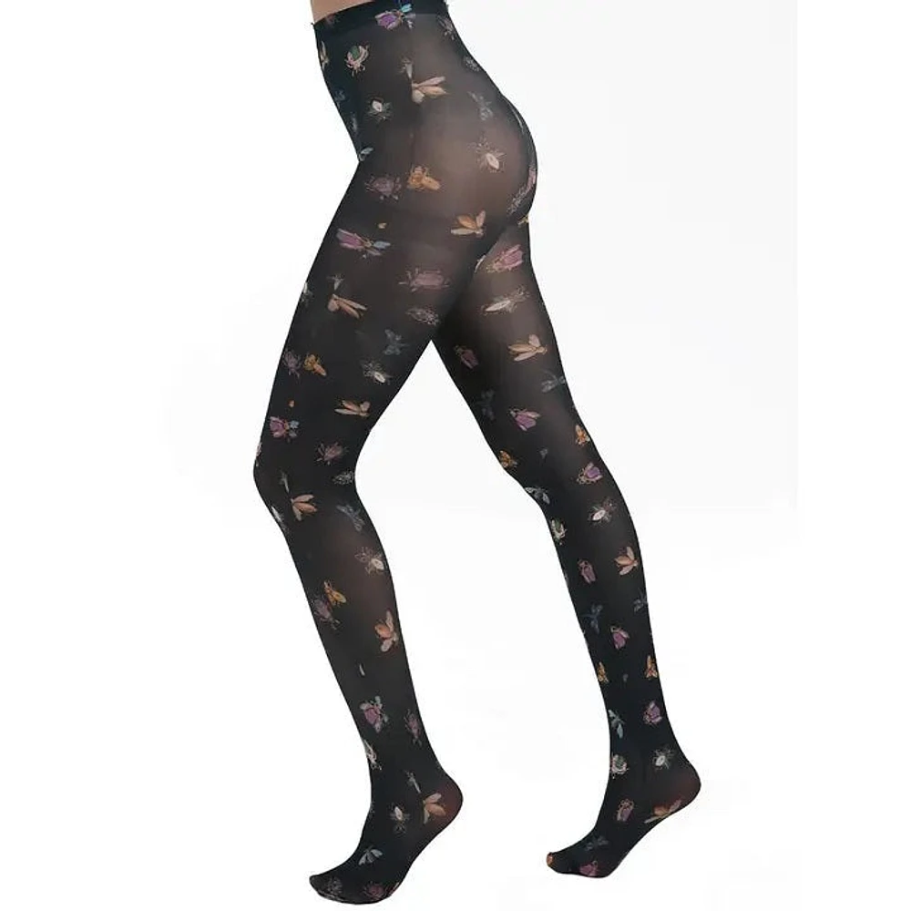 RIP Reaper Tights Black And Grey