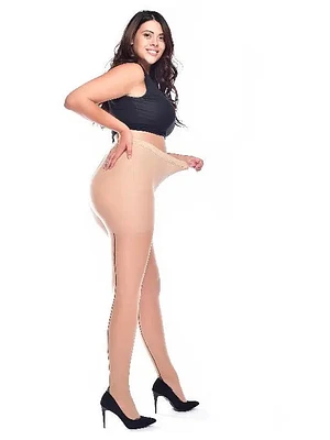 Medias súper elásticas con costuras y curvas de Jive