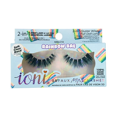 2 In 1 Cluster Wispy Full Doll Long Lashes