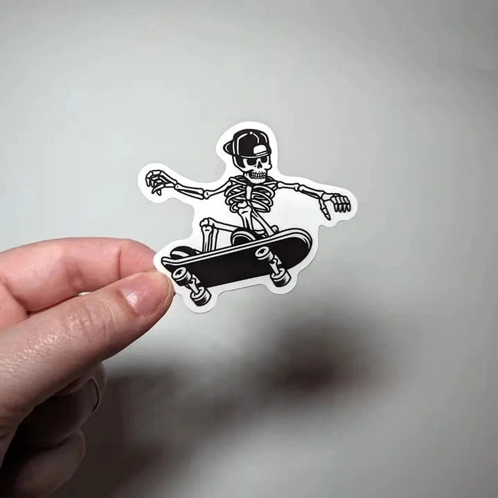Skelly Sk8r Sticker